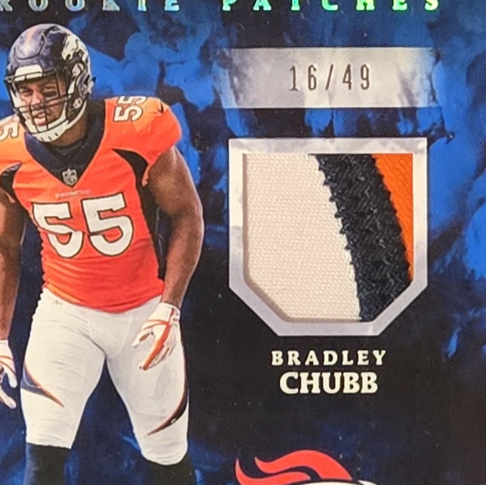 2018 Panini Origins Rookie Patches #RP-28 Bradley Chubb /49 - Image 2 of 3