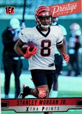 2019 Panini Prestige #294 Stanley Morgan Jr. Xtra Points Green