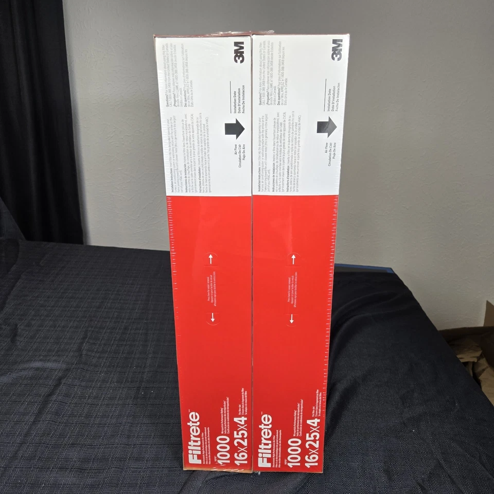 Filtrete 16 x 25 x 4 MERV 11 1000 MPR Filtros de Aire Defensa de Alérgenos (Paquete de 2) Foto 3 de 4