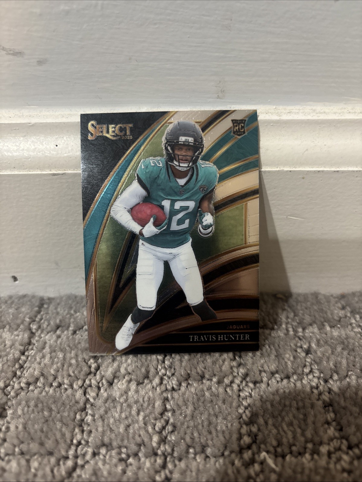 2025 Panini Select Travis Hunter #228 (RC) Club Level Base Jacksonville Jaguars