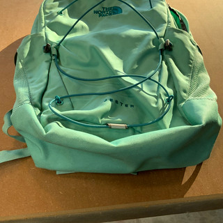 The North Face Jester Green Backpack Fits 15" Laptop 4 Pockets Nylon