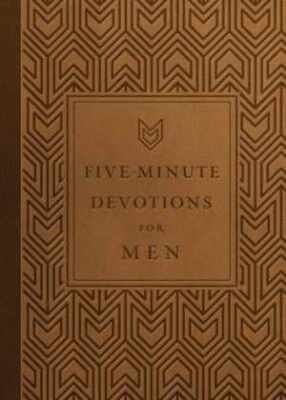 Five-Minute Devotions for Men (Milano - Imitation Leather, by Barnes Bob - New h