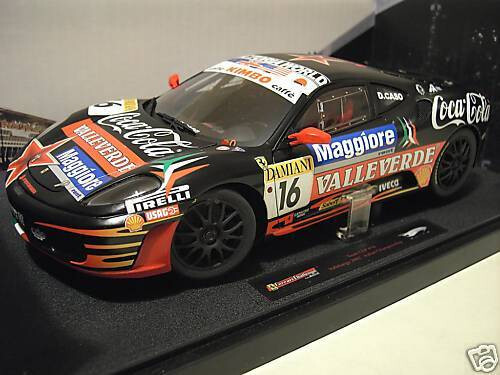FERRARI F430 CHALLENGE COCA COLA o 1/18 ELITE HOT WHEELS N2069 voiture miniature - Foto 1 di 4