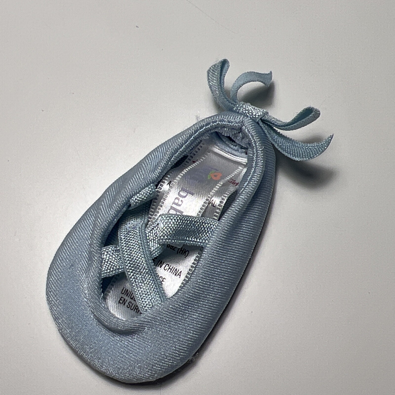 SAOLA Pantofola bambola bambina americana Bitty abito ballerina blu balletto SOLO DESTRA