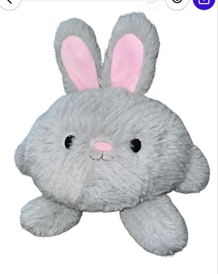 American Greetings Gray Round Easter Bunny Rabbit 2022  - 9 