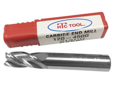 1/2" .500 4 FLUTE CARBIDE END MILL - REGULAR LENGTH - 120-4500