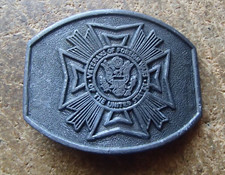 VINTAGE 1970s US VETERANS OF FOREIGN WARS VFW BUCKLE
