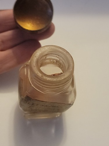 Antique Toilet Sachet Bottle Knapps Extract Co Cleveland Ohio 2 7/8" T - Picture 10 of 14