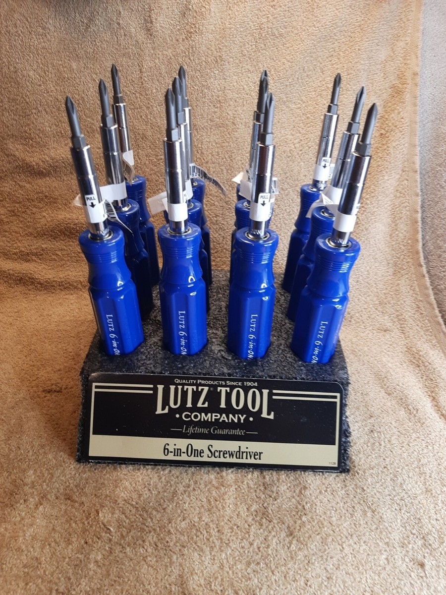 6-in-1 Screwdriver, 12/Display Box 6-in-1 Screwdriver, 12/Display Box