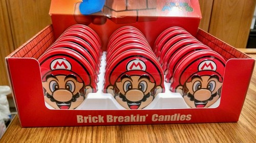 Super Mario Brick Breakin' Candies Full Case, 18 Tins, MINT & SEALED - Picture 3 of 10
