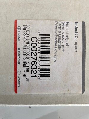 Ariston TVF63 Interface circuit board C00276321
