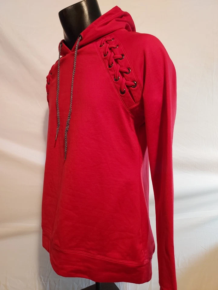 Pullover polar mediano rojo antiguo para mujer nuevo con etiquetas Foto 4 de 4