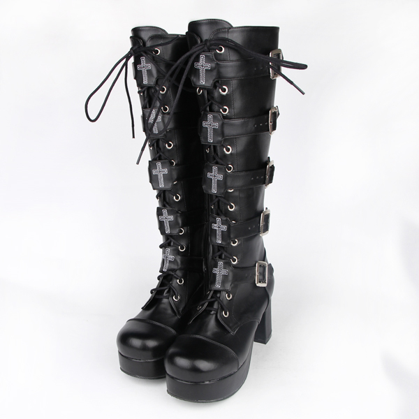 Gothic Stiefel GrÃ¼ne Stiefel Ankle Boots Damen Gothic Stiefel