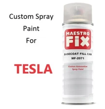 Custom Automotive Touch Up Spray Paint For TESLA Cars