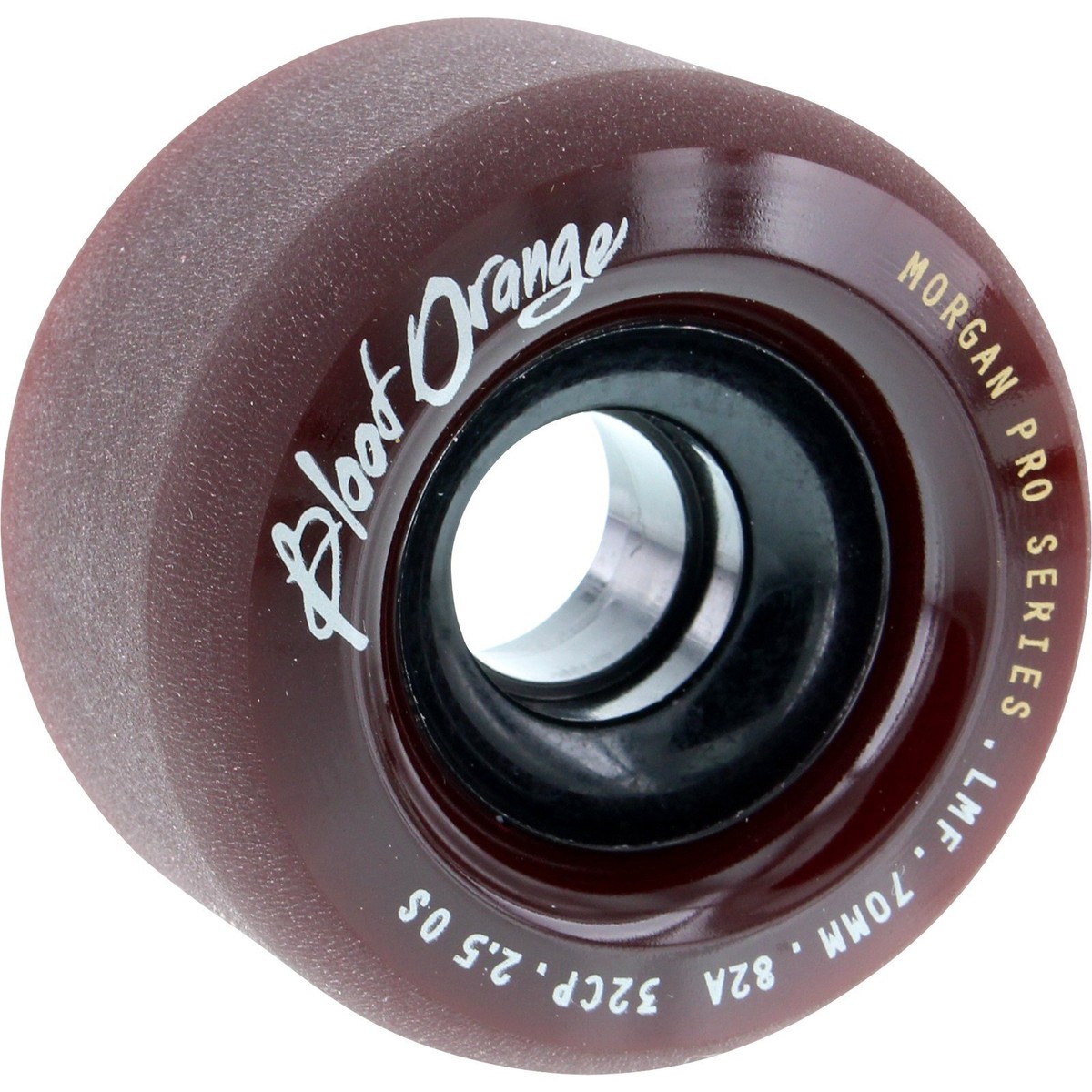 Blood Orange Morgan 70mm 82a Maroon Skateboard Wheels (Set
