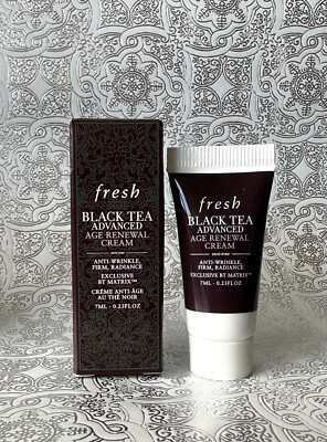 FRESH BLACK TEA ADVANCED AGE RENEWAL CREAM 7 ML/0.23 FL.OZ TRIAL SIZE NIB