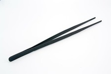 Aquarium Overload Straight Tweezer Black 10" for Coral Fragging Free Ship