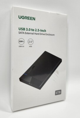 uGreen USB 3.0 To 2.5- Inch SATA External Hard Drive Disk Enclosure
