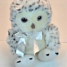Snowy Owl Stuffed Animal Plushie Shining Stars Russ 2006