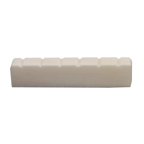 1 Pcs guitar nut Real Slotted Bone Nut For Electric Guitar 43x6x9mm