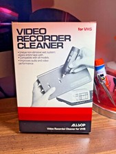 Vintage ALLSOP  VIDEO RECORDER CLEANER for VHS  NEW In Package  NEW Old Stock