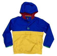Polo Ralph Lauren Boy's Color-Blocked Windbreaker Hooded Jacket