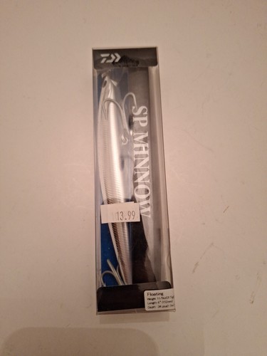 1 Daiwa SP Minnow CHROME DSPM15F47 1 1/9oz. Floating