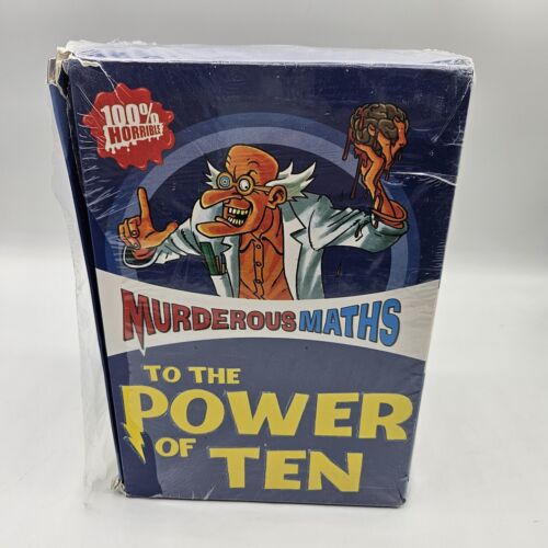 Murderous Maths: The Power of Ten Box Set by Poskitt Kjartan - Damage Box Cover