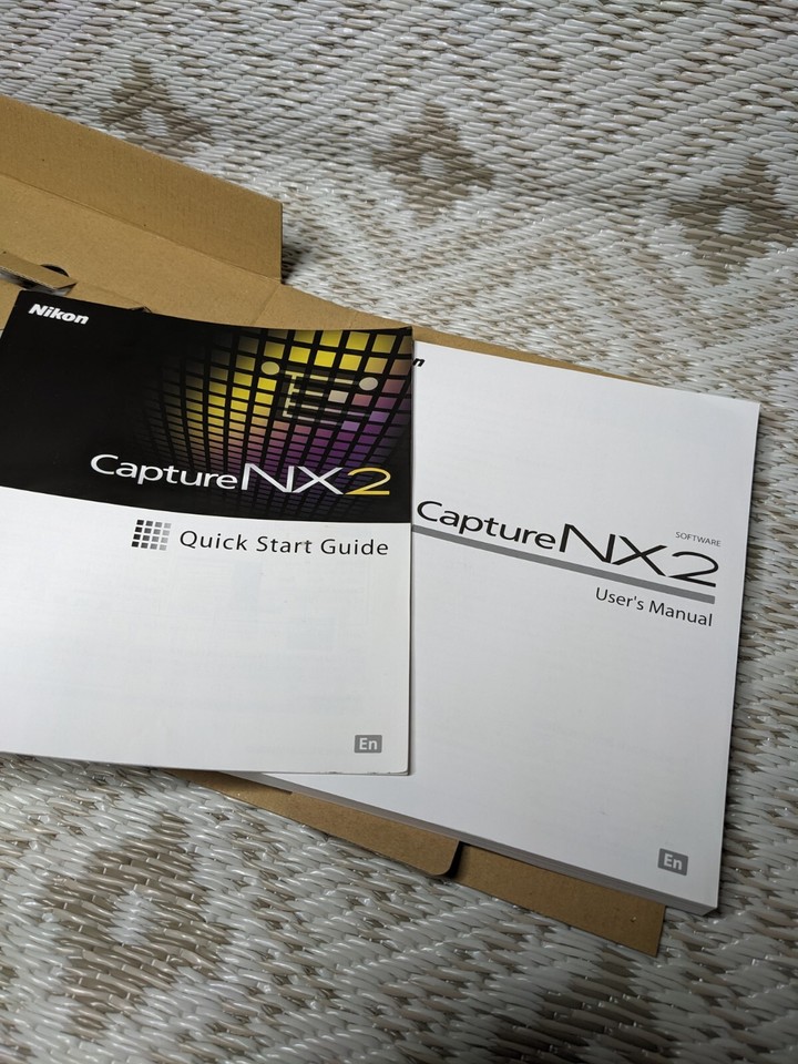 Nikon Capture NX2 Photo Editing Software Software Sealed CD eBay