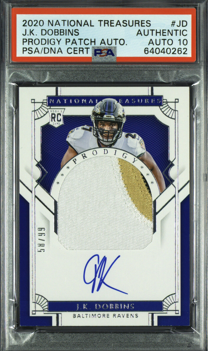 Jonathan Taylor Panini National Treasures Prodigy Patch Autographs #JT Base