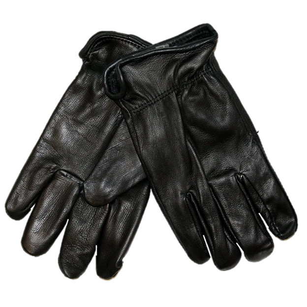 Glacier Wear Men's Buckskin Insulated Gloves - Black - mts1135