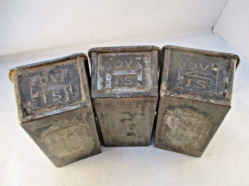 Vintage Retro Bakers Heavy Duty Hovis Bread Tin Bundle - Great display items - Picture 7 of 12