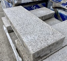 CHARCON ANDOVER GRANITE TOPPED  SILVER FLECK PAVING, EDGING, 600x200x80 36 PACK