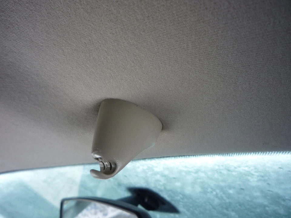 Ford Taurus 1996-2007/Mercury Sable parasol gancho clip (par) bronceado Foto 4 de 4