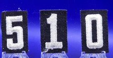 Vintage Boy Scout - Sea Scout Troop Numbers Lot Of 3
