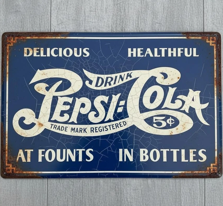 Preços baixos em Antiga Placa da Pepsi | eBay