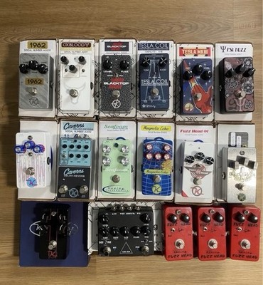 Rare Early Keeley Pedal Collection   17 Pedals