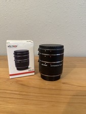 Viltrox DG-C Auto Extension Tube Set for Canon EF and EF-S Macro Effect