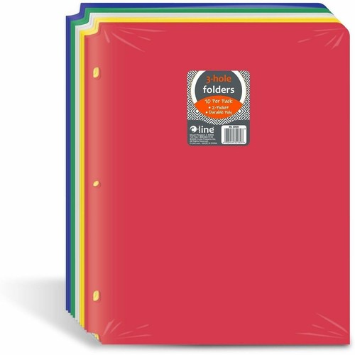 C-Line Two-Pocket Heavyweight Poly Portfolio Folder (32930) | eBay