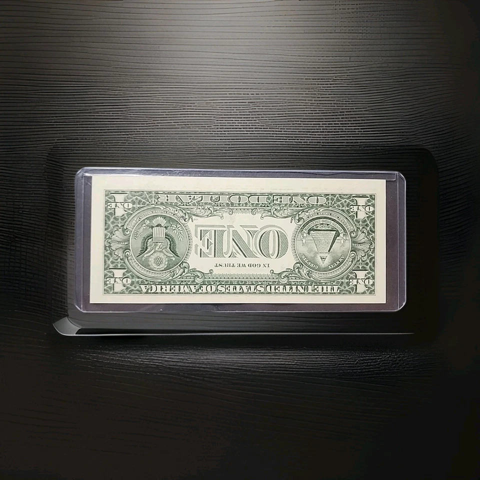 ☆BU Mint State☆ 1999 One Dollar Bill Fancy Serial Number F66666676K☆Very Rare☆ - Image 4 of 4