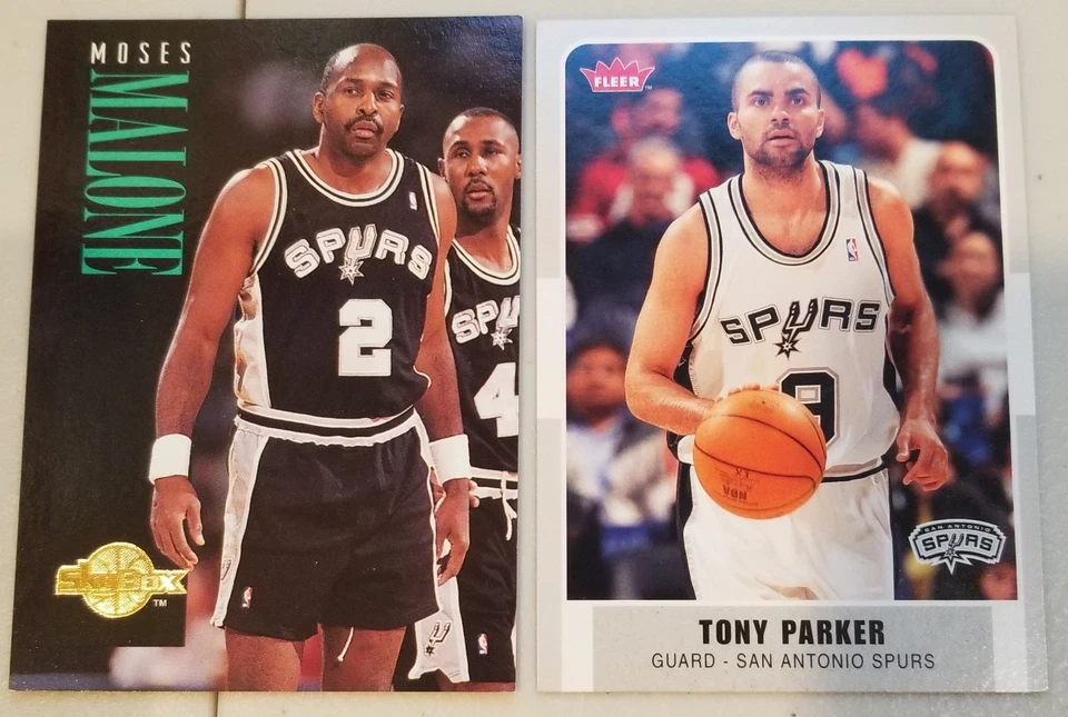 ENORME LOTE DE CARTAS 709 NBA: San Antonio Spurs RCs, HOF, estrelas FRETE GRÁTIS! +BÔNUS! - Imagem 4 de 4