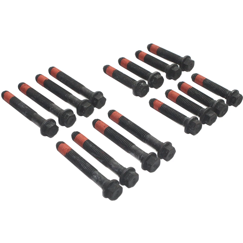 Head Bolt Set Fits Chevy Pontiac Buick Olds 3.8L OHV 3800 231 Vin 2 K 1 ES74033 - Image 3 of 4