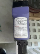 Central Pneumatic 18 Gage. Air Brad Nailer Model #46309, Fast Free Shipping .