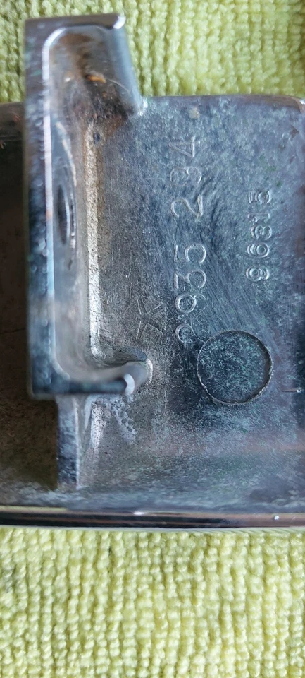 Dodge Ram B150 1990 juego de manijas de puerta interior piezas cromadas limpias OEM Foto 3 de 4