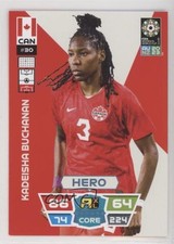 2023 Panini Adrenalyn XL FIFA Women's World Cup Hero Kadeisha Buchanan #30 0a16