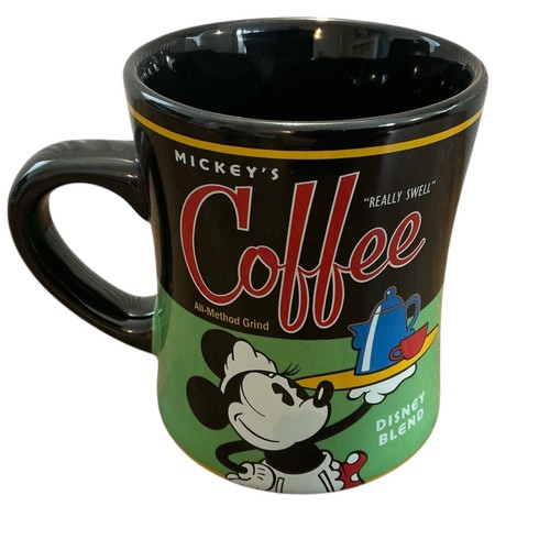 DISNEY Theme Park Mug Minnie Mouse Mickeys Really Swell Coffee Cup Rare (9 - Picture 1 of 6