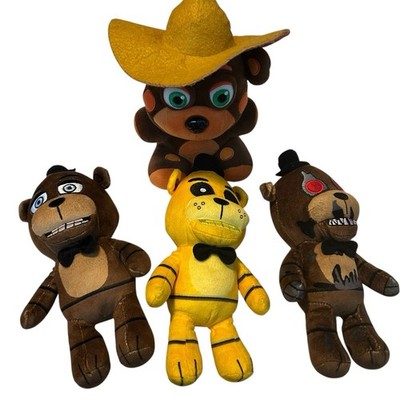 FNAF PhatMojo 3 Plush bundle Nightmare Golden Original Freddy 9 Inch 2024 Lot