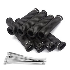 Spark Plug Wires Boots Heat Shields 1500 Protector Covers Sleeves 6 Inch