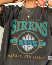 New York Sirens Ice Hockey NHL Team charcoal color shirt VK11271