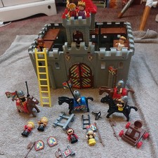 Unimax Lil Playmates Medieval Castle 1995 Knights Horses Figures Bundle No Box